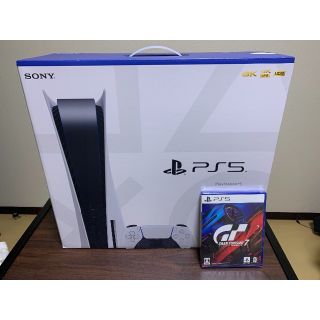 ソニー(SONY)のPS5⭐︎新品未開封未使用品⭐︎GR7付(家庭用ゲーム機本体)