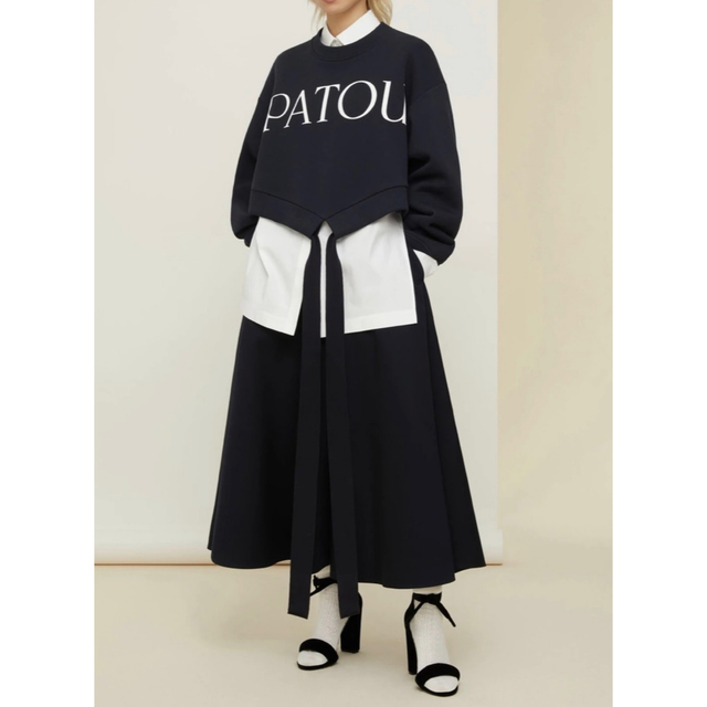 JEAN PATOU(ジャンパトゥ)のPATOUパトゥオーガニックコットン スウェット¥69,300 レディースのトップス(トレーナー/スウェット)の商品写真