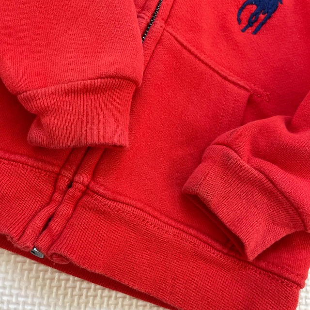 POLO RALPH LAUREN(ポロラルフローレン)のポロパーカー キッズ/ベビー/マタニティのベビー服(~85cm)(トレーナー)の商品写真