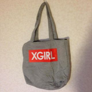 エックスガール(X-girl)のx-girl スウェットトートバッグ(トートバッグ)