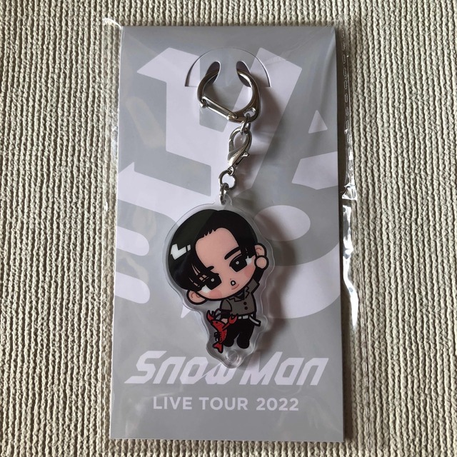 Snow Man - Snow Manすのチル アクリルキーホルダー目黒蓮の通販 by