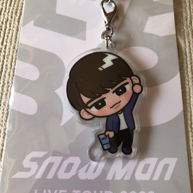 Snow Man   Snow Man すのチル アクリルキーホルダー渡辺翔太の通販 by