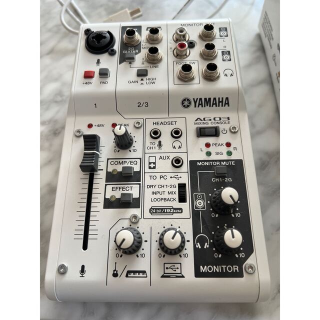 minaton様専用】yamaha ag03 オーディオインターフェース