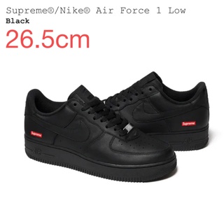 シュプリーム(Supreme)のSupreme Nike Air Force 1 Low Black  26.5(スニーカー)