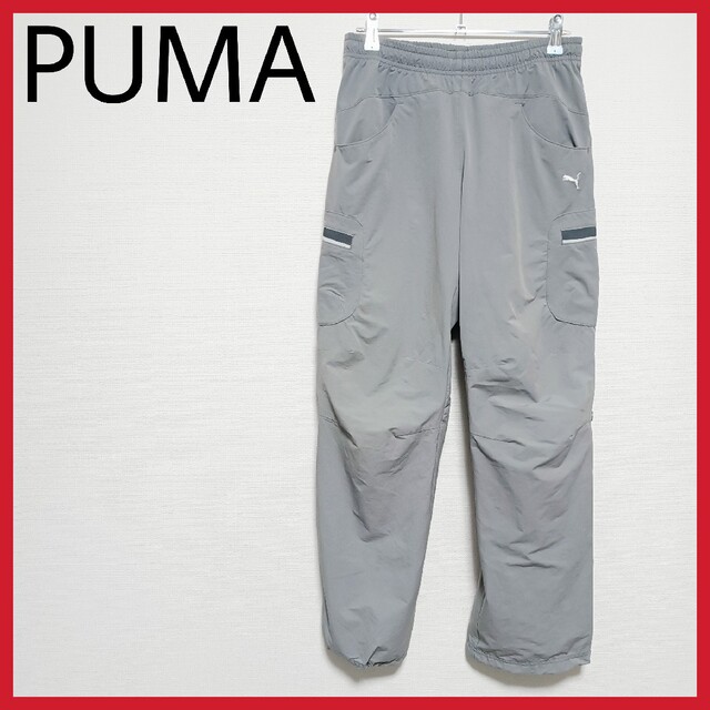 PUMA　ナイロンパンツ　ジャージ　2way　ロング　ハーフ　ポケット　紐調整 | フリマアプリ ラクマ