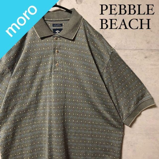 No.30 60's PEBBLE BEACH ペブルビーチ　ポロシャツ　半袖