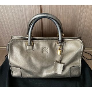 ロエベ(LOEWE)のロエベ　アマソナ36 ブロンズ(ハンドバッグ)