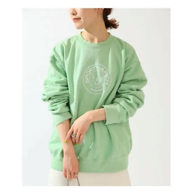 【Sporty & Rich】Monaco Crewneck 新品タグ付