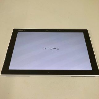 アローズ(arrows)のFUJITSU  F-04H WHITE docomo SIM無し　ジャンク品(タブレット)