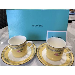 ティファニー(Tiffany & Co.)のティファニー　エスプレッソカップセット(グラス/カップ)