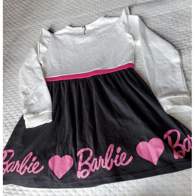 Barbie(バービー)のBarbieのワンピース１２０ｃｍ キッズ/ベビー/マタニティのキッズ服女の子用(90cm~)(ワンピース)の商品写真