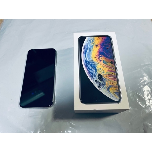 スマホ/家電/カメラiPhone Xs 256G SIMフリー　バッテリー新品