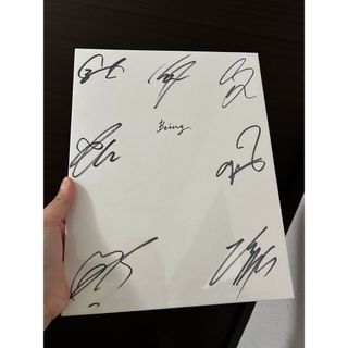 ボウダンショウネンダン(防弾少年団(BTS))のBTS BE Interview Photobook サイン入り(アイドルグッズ)