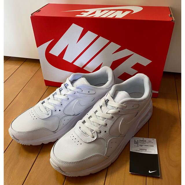 NIKE NIKE AIR MAX SC LEA(26cm)レザー スニーカー ホワイト白 NIKE NIKE AIR MAX SC LEA(26cm)レザー スニーカー ホワイト白