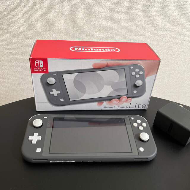 Nintendo Switch - 【美品】【保証期間内】Nintendo Switch Liteグレー ...