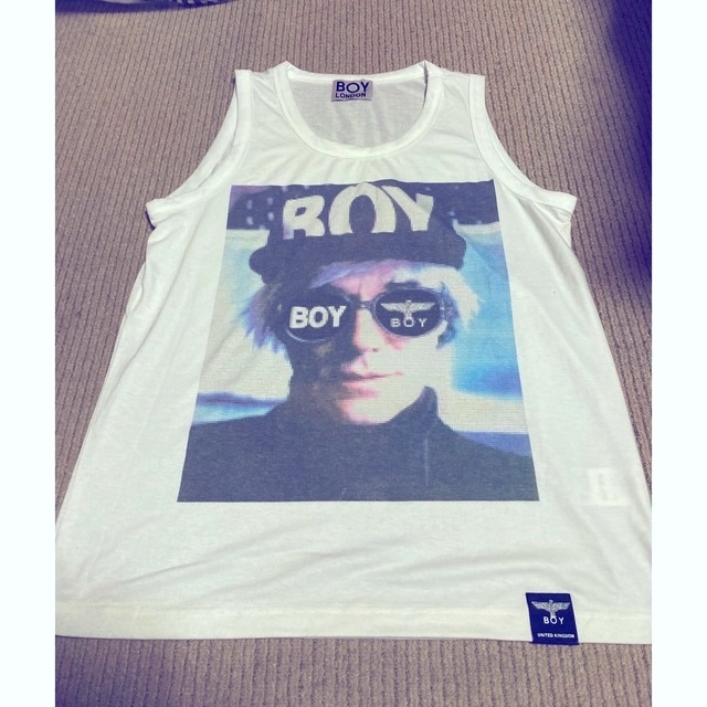 Boy London(ボーイロンドン)の未使用。期間限定のお店 BOY LONDONのノ-スリ-ブ メンズのトップス(Tシャツ/カットソー(半袖/袖なし))の商品写真