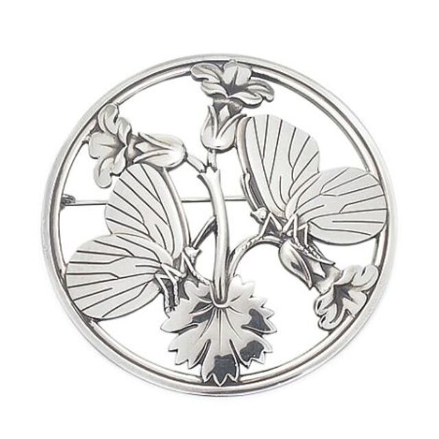 ジョージジェンセン GEORG JENSEN ブローチ 283 シルバー