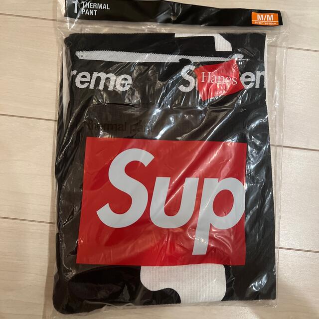 Supreme Hanes Bones Thermal pants   Mサイズレギンス/スパッツ