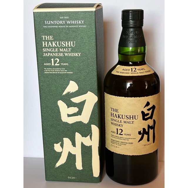 サントリー 白州 12年 シングルモルト 700ml 箱付