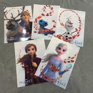 アナトユキノジョオウ(アナと雪の女王)のアナと雪の女王2 クリアファイル 丸井 サラマンダー オラフ 非売品(キャラクターグッズ)