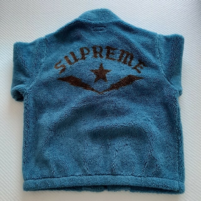 メンズSupreme Star Fleece jacket Lサイズ Teal