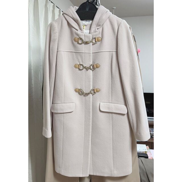 ミッシュマッシュ ダッフルコート ピンクベージュ