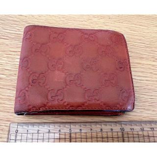 グッチ(Gucci)のグッチ　二つ折財布（小銭入れつき）(折り財布)