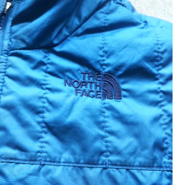 THE NORTH FACE(ザノースフェイス)の最終出品☆ノースフェイス 中綿ジャンバー キッズ アウター 3T/3B ブルー キッズ/ベビー/マタニティのキッズ服男の子用(90cm~)(ジャケット/上着)の商品写真