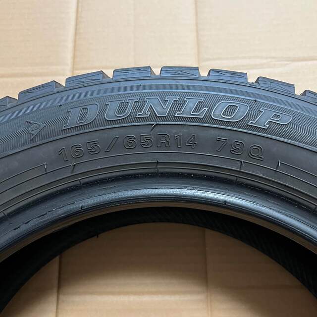 DUNLOP - ダンロップ スタッドレスタイヤ165/65R14 79Q 4本セットの