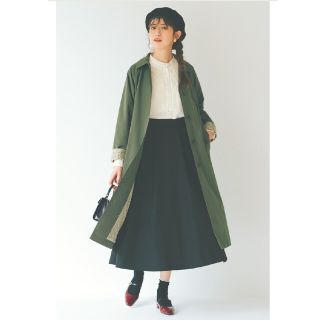 FELISSIMO - フェリシモ ウィリアム・モリス ステンカラーコートの通販 ...