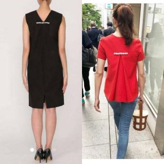 BARNEYS NEW YORK - 結婚式 ヨーコチャン バックパールワンピース 黒