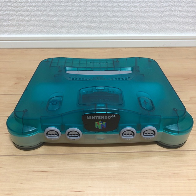 オンラインアウトレット Nintendo 旧世代ゲーム機本体 NINTENDO 64 クリアブルー 家庭用ゲーム本体