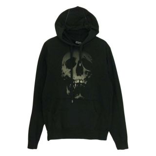 ヒステリックグラマー(HYSTERIC GLAMOUR)のHYSTERIC GLAMOUR ヒステリックグラマー パーカー 0204CF04 スカルベリー スウェット パーカー フーディ  ブラック系 M【中古】(パーカー)