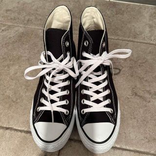 コンバース(CONVERSE)のconverseハイカットブラック&ホワイト(スニーカー)