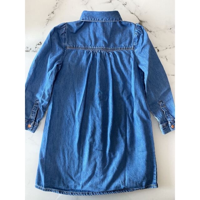 ZARA(ザラ)の美品⭐︎デニムワンピース キッズ/ベビー/マタニティのキッズ服女の子用(90cm~)(ワンピース)の商品写真