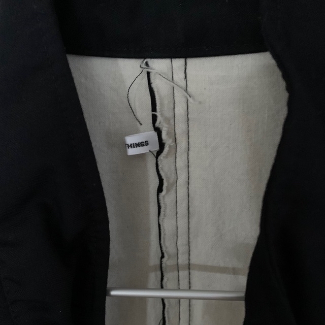 COMOLI(コモリ)のissuethings type3 black 2021ss メンズのジャケット/アウター(モッズコート)の商品写真