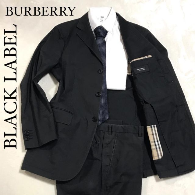 BURBERRY BLACK LABEL セットアップ スーツ M ノバチェック-