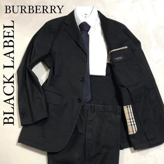 バーバリーブラックレーベル(BURBERRY BLACK LABEL)のバーバリーブラックレーベル セットアップスーツ 裏地ノバチェック コットン L(セットアップ)