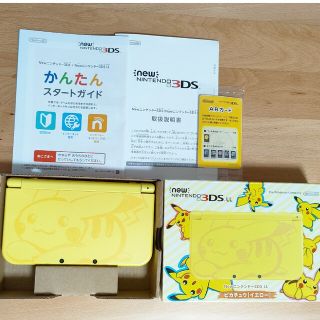 ニンテンドー3DS(ニンテンドー3DS)のNintendo 3DS NEWニンテンドー3DSLL ポケモン ピカチュウ イ(携帯用ゲーム機本体)