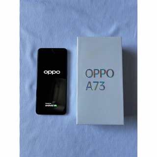オッポ(OPPO)の中古 OPPO A73 64GB ネービーブルー(スマートフォン本体)
