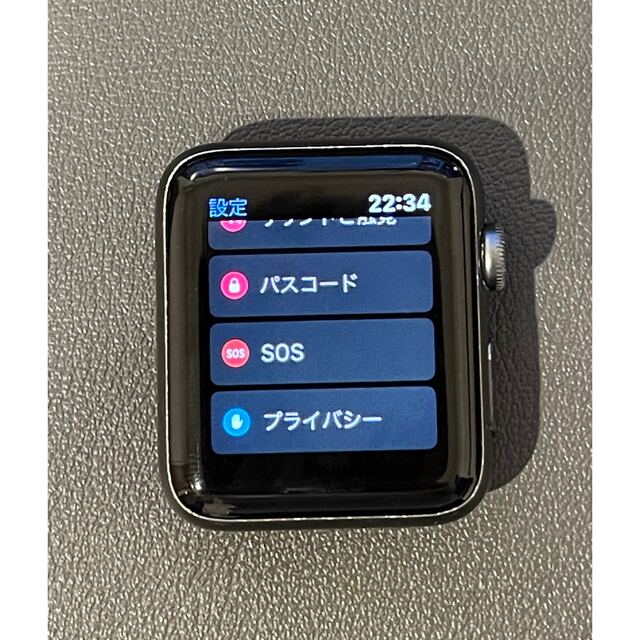 Apple Watch(アップルウォッチ)のApple Watch series2アルミニウム 42mm バンド付 メンズの時計(腕時計(デジタル))の商品写真