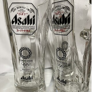 アサヒ(アサヒ)の【非売品】ジョッキ　3個セット　東京オリンピック(グラス/カップ)