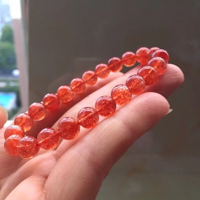 ⭐︎【天然】サンストーン ブレスレット 8mm OFF restorativetouch.dk