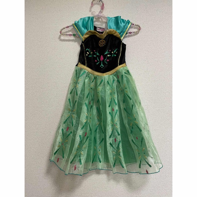 Disney(ディズニー)のアナのドレス キッズ/ベビー/マタニティのキッズ服女の子用(90cm~)(ワンピース)の商品写真