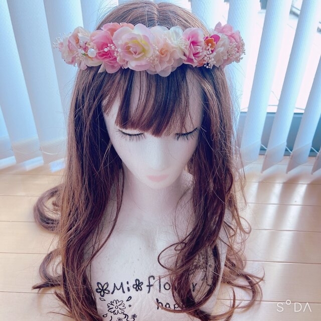 SALE/84%OFF】 花かんむり♡リストブーケ♡花ピン♡かすみ草 ad
