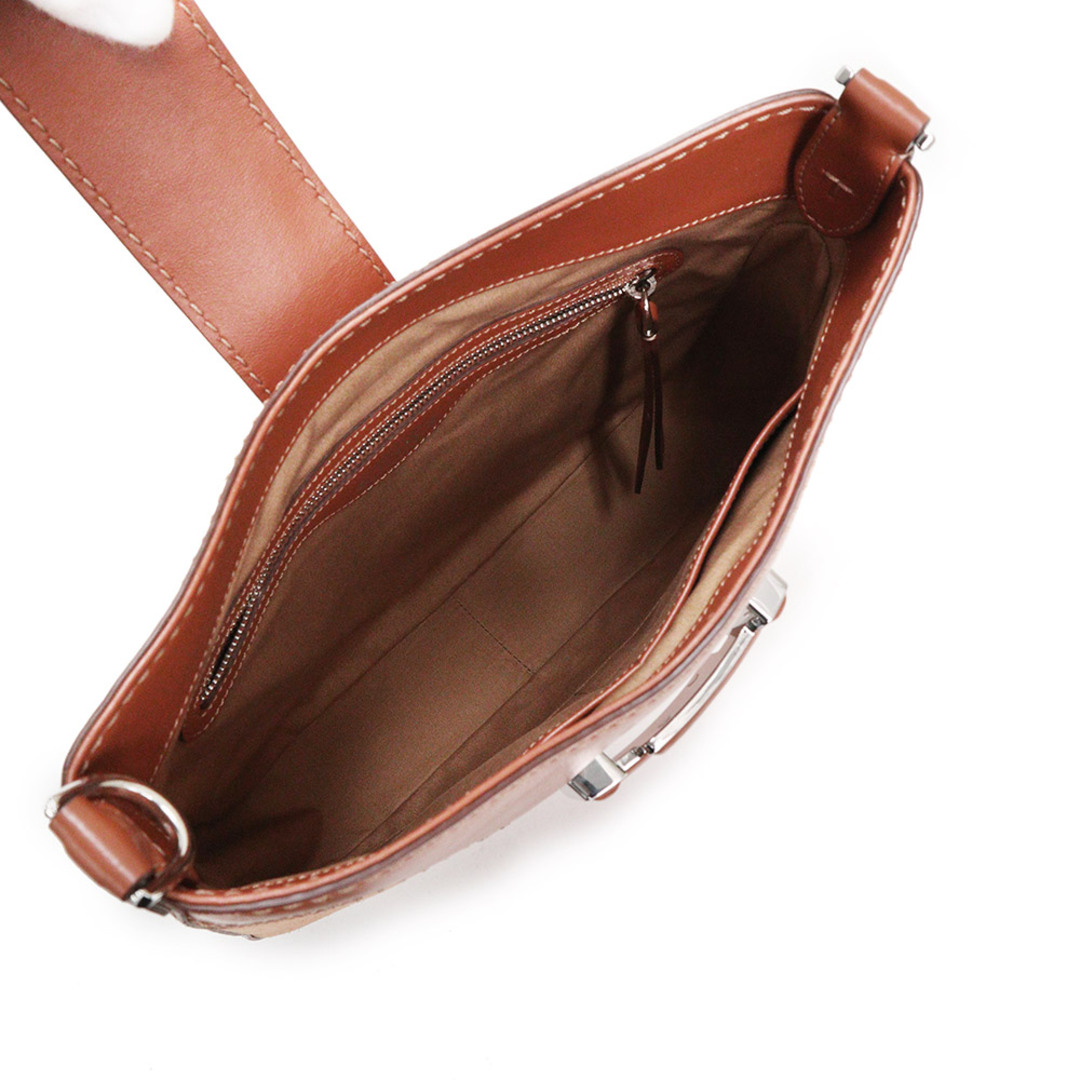 TOD'S - トッズ ホーボー ダブルT ショルダーバッグ カーフスキン