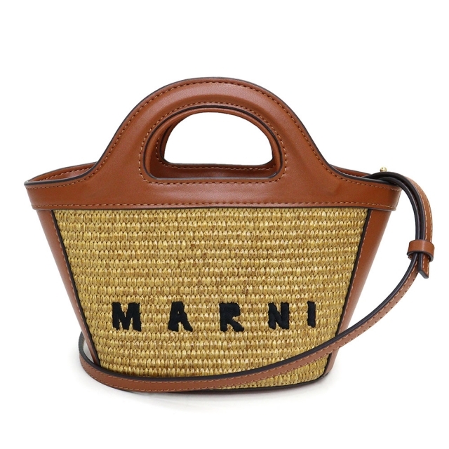 新品未使用 MARNI マルニ かごバッグ マイクロミニ ショルダーバッグ