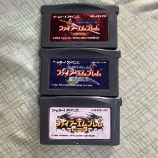 ゲームボーイアドバンス(ゲームボーイアドバンス)のGBA ファイアーエムブレム3作【箱なし】(携帯用ゲームソフト)