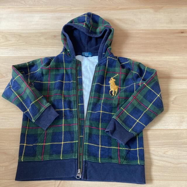 Ralph Lauren(ラルフローレン)のラルフローレン  パーカー　120㎝ キッズ/ベビー/マタニティのキッズ服男の子用(90cm~)(Tシャツ/カットソー)の商品写真