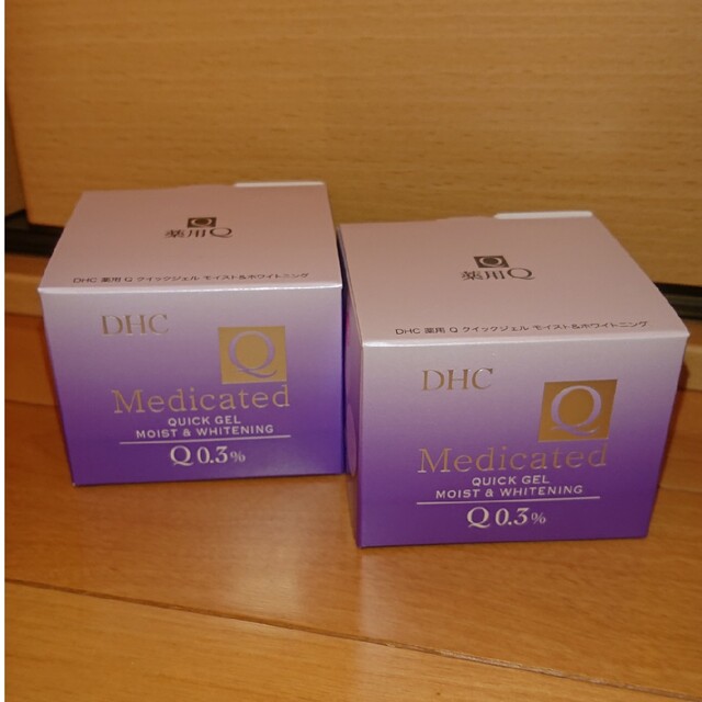 DHC(ディーエイチシー)のDHC 薬用 Qクイックジェル モイスト&ホワイト二ング 100g ×2個セッ コスメ/美容のスキンケア/基礎化粧品(オールインワン化粧品)の商品写真